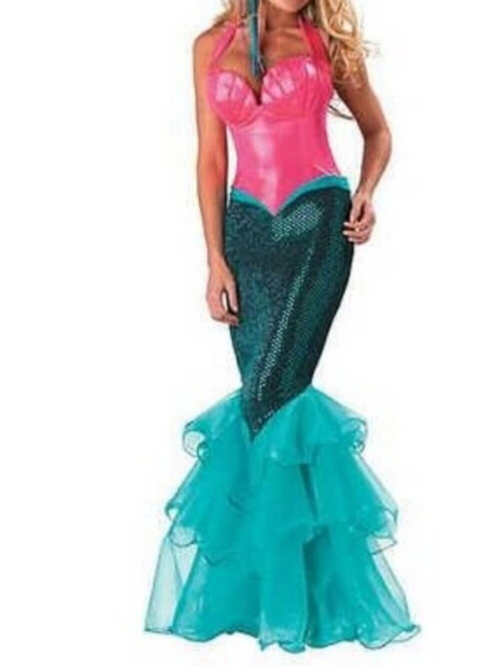 Sexy Fantasy Mermaid Costume by Incharacter Sz L NOS NWT